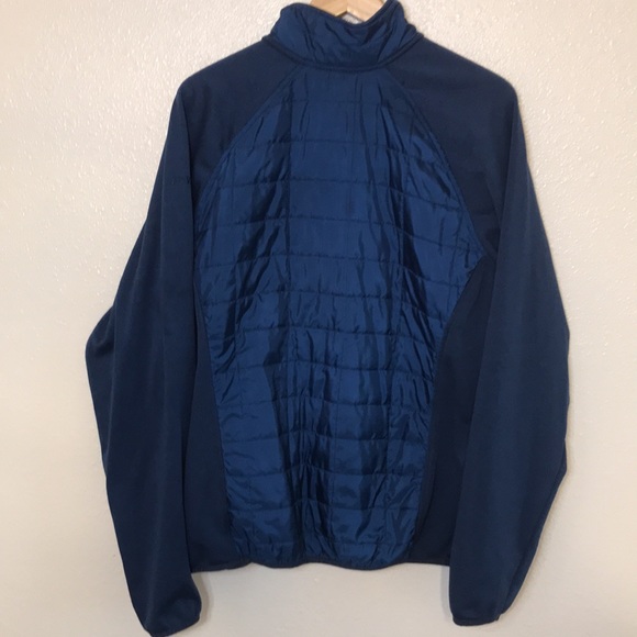 Men’s Orvis quilted jacket, full zip, blue, tag XXL... however more like a 1X !! - Picture 2 of 9